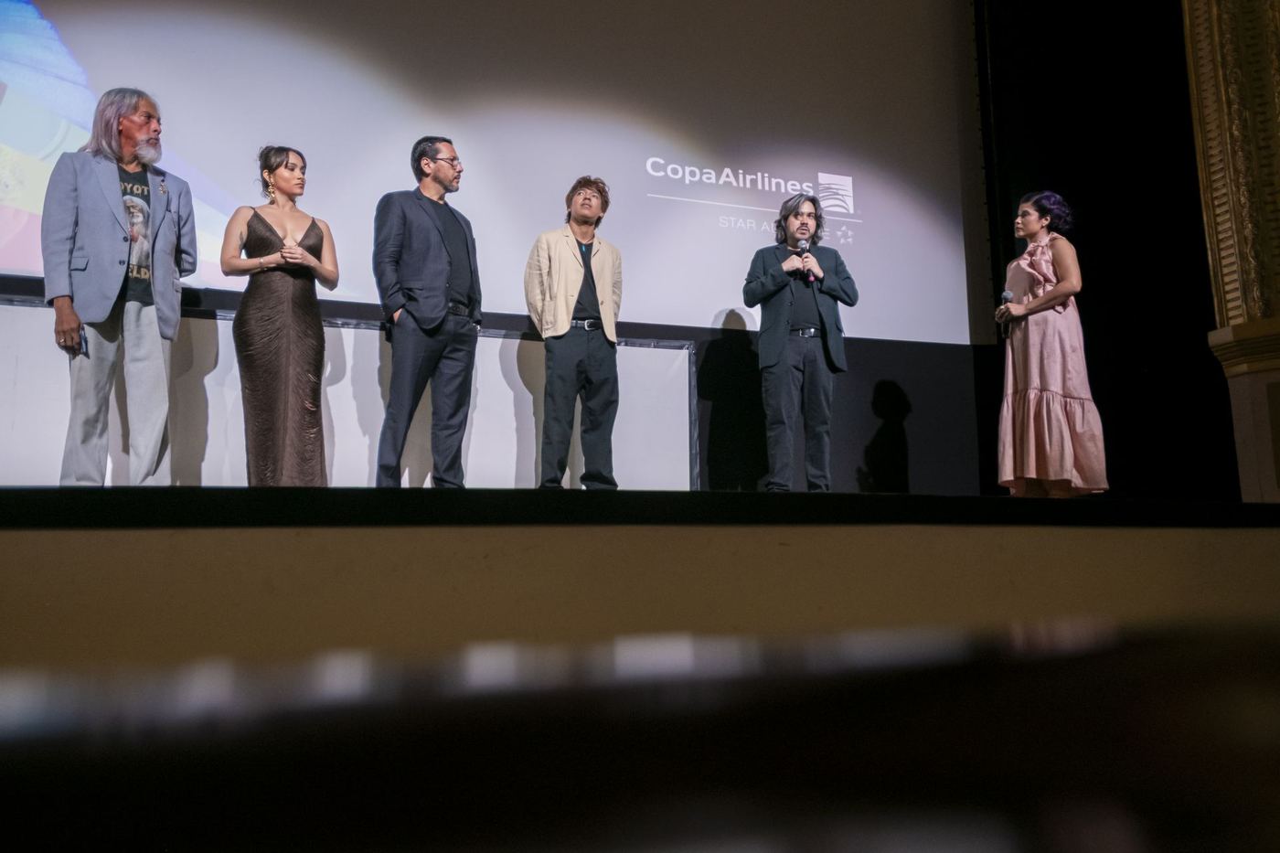 Presentación de la película ante el público